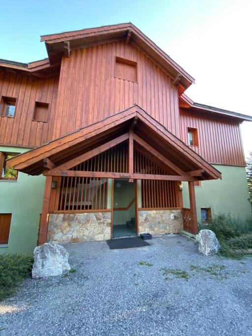 Appartement 4 Pers Grande Terrasse Vue Pistes Ski Saint-Chaffrey Exteriör bild